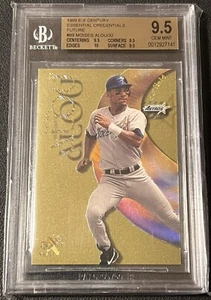 Moises Alou 1999 SkyBox E-X credenziali essenziali futuro/32 True BGS 9,5 POP 1 - Foto 1 di 4