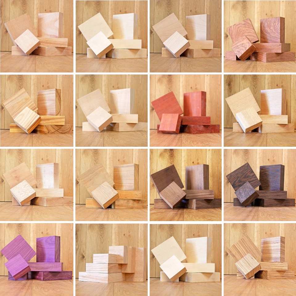 Domestic & Exotic Bowl Blanks 1pc/2pc/4pc Packs - Image 1 of 1