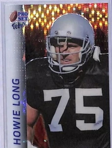 2024 Pro Set Howie Long 1/1 Parallel Card Las Vegas Raiders . Oakland LEGEND 🔥 - Picture 1 of 3