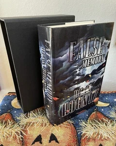 False Memory by Dean Koontz SIGNED / NUMBERED 1st Edition 1999 CEMETERY DANCE - Picture 1 of 16