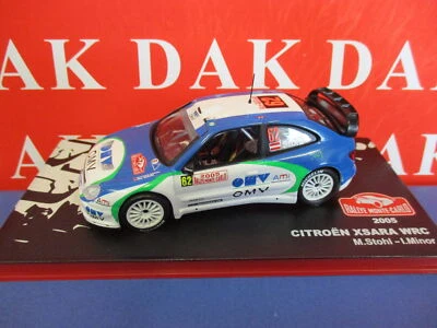 Die cast 1/43 Modellino Auto Citroen Xsara WRC OMV Rally Monte Carlo 2005 Stohl - Immagine 1 di 4