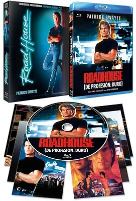 ROAD HOUSE *1989 / Special Edition / 8 Postcards/ Patrick Swayze* NEW RB Blu Ray - Image 1 of 2
