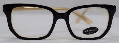 A.J. Gafas de lectura Morgan para mujer Achtung Wayfare negras 2,25 con bolsa RG10 Foto 1 de 4