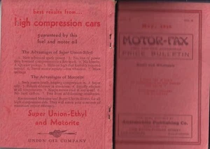 BOLETÍN DE PRECIOS DE AUTOMÓVILES MOTOR-FAX USADO Y NUEVO VOL.9 Nº5 MAYO 1930, GUÍA - Imagen 1 de 8