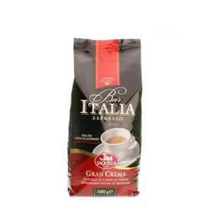 Saquella Espresso Bar Italia Gran Crema 1 kg frijol entero - Imagen 1 de 1