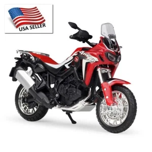 HONDA AFRICA TWIN DCT DUAL SPORT MOTORCYCLE BRAND NEW 1:18 REPLICA BY MAISTO - Picture 1 of 11