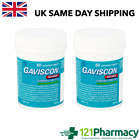 Gaviscon Advance Chewable Peppermint - 2x 60 Tablets (2 packs) |Heartburn| Indig
