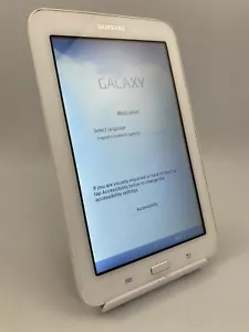 Samsung Galaxy Tab 3 Lite SM-T116 White Wi-Fi 8GB 7" 2MP Android Tablet - Picture 1 of 14