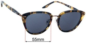 SFx Replacement Sunglass Lenses fits Otis Scarlett - 55mm Wide - Picture 1 of 30