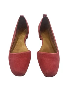 Bill Blass Lola Ballet Pisos Rosa Gamuza Talla 8 - Imagen 1 de 6