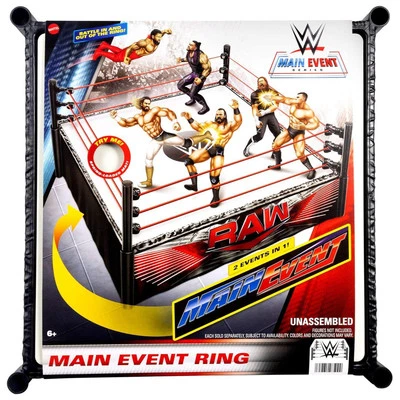 WWE Main Event Series Superstar Ring NEW - image 1 of 4