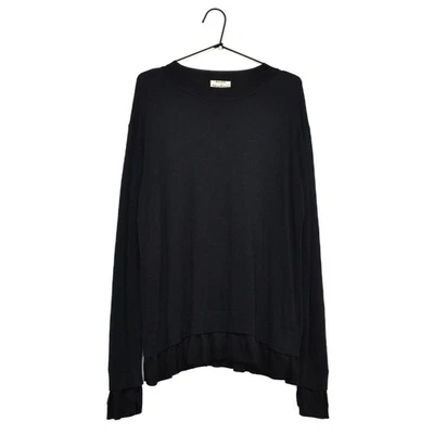 Suéter Acne Studios Mysti Viscosa Lino Para Mujer Negro Talla M Foto 1 de 4