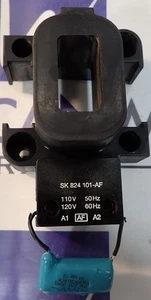 ABB Starter Coil SK824101-AF 110V 50Hz 120V 60Hz w Suppressor - TESTED - Picture 1 of 4