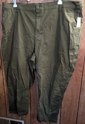 Pantalones chinos Old Navy OG para mujer talla 3X verde tiro alto cintura elástica nuevos con etiquetas Foto 1 de 4