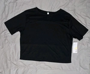 Neu mit Etikett Z by Zella kastiges Oversize-Sportshirt, dunkelblau, Medium - Bild 1 von 11