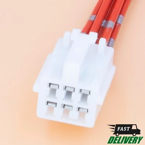 Conector eléctrico 6 pines. Mujer. Sin impermeabilidad. 20077F - Imagen 1 de 5