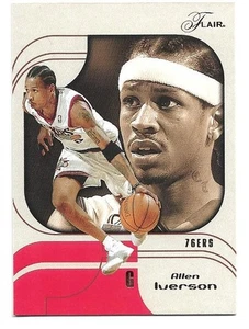 Allen Iverson 2002-03 Flair #3 - Philadephia 76ers - Picture 1 of 2