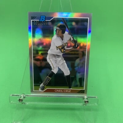 2020 Bowman Heritage Refractor161 /199 Oneil Cruz #92CP-OC - Image 1 of 4
