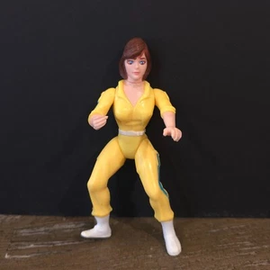 FIGURA SUELTA DE TORTUGAS NINJA MUTANTES ADOLESCENTES ABRIL O'NEIL (RAYA AZUL) - Imagen 1 de 11