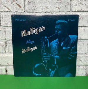 Vintage 1982 GERRY MULLIGAN Mulligan Plays Mulligan PRESTIGE OJC-003 LP - Foto 1 di 7