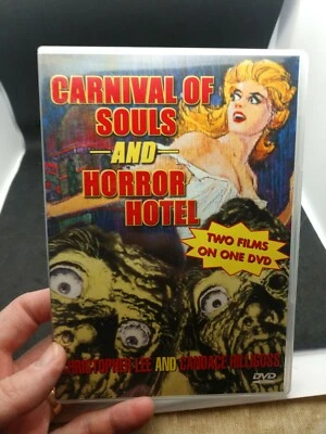 Double Feature - Carnival of Souls & Horror Hotel (DVD) Christopher Lee  - Image 1 of 4