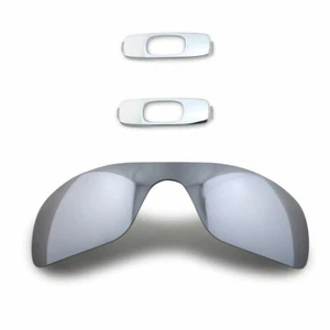 Oakley Batwolf 9101 Icons Trim Polarized Replacement HD Lenses Package Chrome - Picture 1 of 3