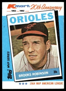 1982 Topps Kmart 20th Anniversary #5 Brooks Robinson | Arpin neuwertige Karten - Bild 1 von 2