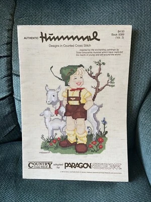 Folleto de colección 1984 auténtico Hummel contado patrón de punto de cruz usado en excelente estado Paragon Foto 1 de 4