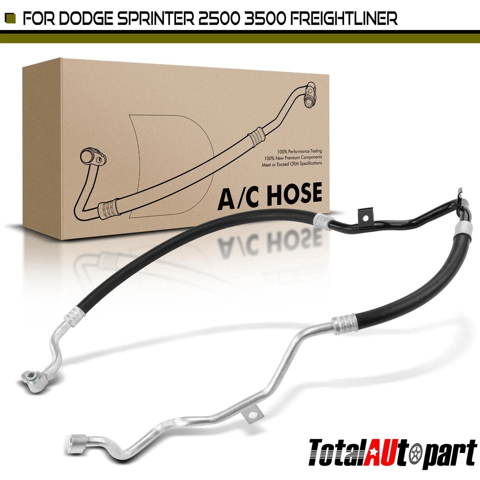 Manguera de línea de descarga de aire acondicionado para Dodge Sprinter 2500 Freightliner Sprinter 3500 07-08 Foto 1 de 4