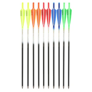 16" 17" 18" 20" 22" Crossbow Bolts Carbon Arrow Quiver Bow Hunting Archery Shoot - Picture 1 of 19