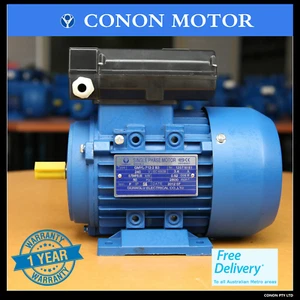 Electrical motor single phase 240v REVERSIBLE CSCR w/ B3 Foot mount - Picture 1 of 10