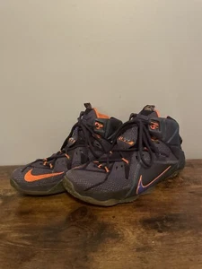 Nike LeBron 12 XII Instinct Purple Crimson Size 9.5 Sneakers 684593-583 (S2) - Picture 1 of 10