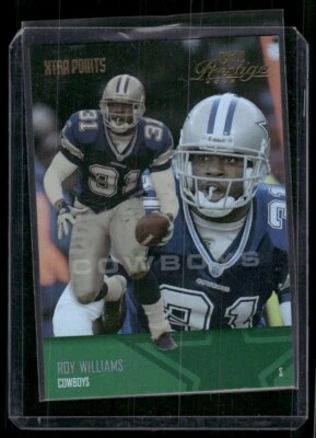 ROY WILLIAMS 2003 Playoff Prestige Xtra Points Parallel #D /100 Dallas Cowboys - Image 1 of 2