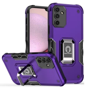 Military Grade Shockproof Hybrid Armor Case with Ring Grip for Samsung Galaxy - Picture 1 of 4