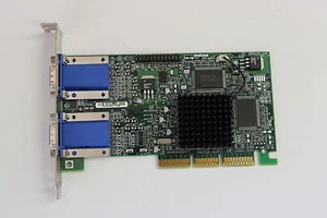HP 5065-3897 MATROX G45+MDHA 16D/OE5 DUAL AGP VIDEO ADAPTER WITH WARRANTY - Picture 1 of 3