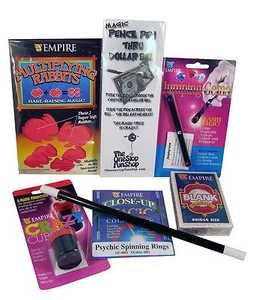 KIT DE MAGIA DE INICIO v 2.1 - Tarjetas Anillos Conejos Varita Pluma Gemas Principiante Gran Valor - Imagen 1 de 8