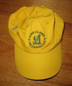 2023 122nd U.S. OPEN The Country Club (Adjustable) Cap YELLOW Matt Fitzpatrick - Picture 1 of 3