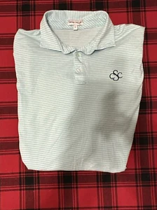 Peter Millar Poloshirt Herren XL CSC Sommer Comfort blau gestreift - Bild 1 von 8