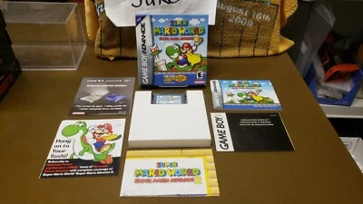 CIB SUPER MARIO WORLD SUPER MARIO ADVANCE 2 NINTENDO GAME BOY ADVANCE VIDEO GAME - Image 1 of 4