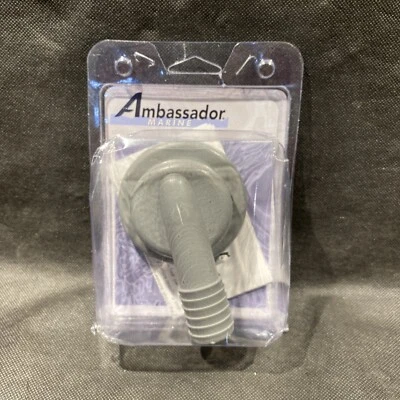 NUEVO Ambassador Marine S00-0003-BP-R 2 pulgadas 95° Codo Piso Drenaje Acabado Cepillado Foto 1 de 3