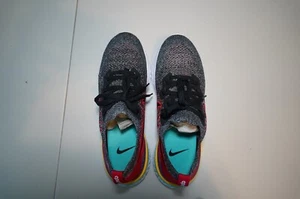 Men’s Nike Epic React Flyknit 2 Athletic Shoes Black Red, Men's 9.5 Brand NEW - Picture 1 of 9
