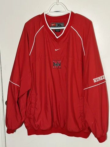 Vtg Nike Team Men’s XL Nebraska Cornhuskers Pullover *Please See Description * Cover