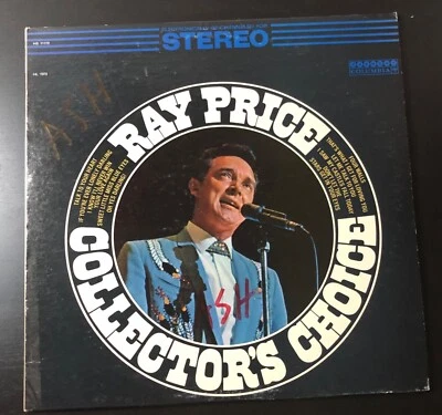 Ray Price Collectors Choice Vinyl LP Record 1966 Harmony HS 11172 - Image 1 of 4
