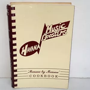 Vintage 1994 Havana Illinois Music Boosters Measure by Measure Cookbook - Picture 1 of 12