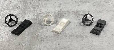 1/10 Redcat Racing 64 Impala Center Console Wheel Plaque Custom Accessories Kit - Image 1 of 4