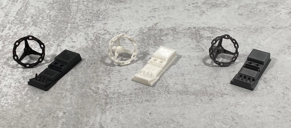 Kit de accesorios personalizados placa rueda consola central 1/10 Redcat Racing 64 Impala Foto 1 de 4