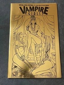 Vampire Girls California 1969 #1 Special Gold Edition Angel Entertainment VG/FN - Picture 1 of 5