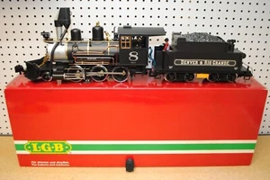 LGB 23192 2-6-0 Denver & Rio Grande Steam Mogul Loco & Tender w/Sound *G-Scale* - Picture 1 of 14