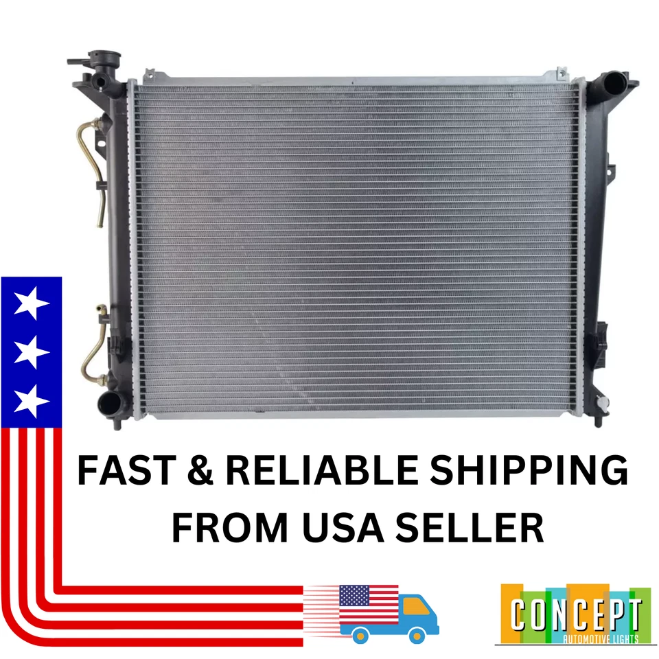 For Hyundai Azera Radiator 2007 2008 2009 2010 V6 3.3 / 3.8L Engine 253103L290 — 第 1/4 张图片