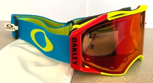 New Oakley Airbrake MX MTB Goggle RGB w/ Prizm MX Torch Iridium 70467200 - Picture 1 of 8